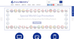 Desktop Screenshot of invisiontvbrackets.com
